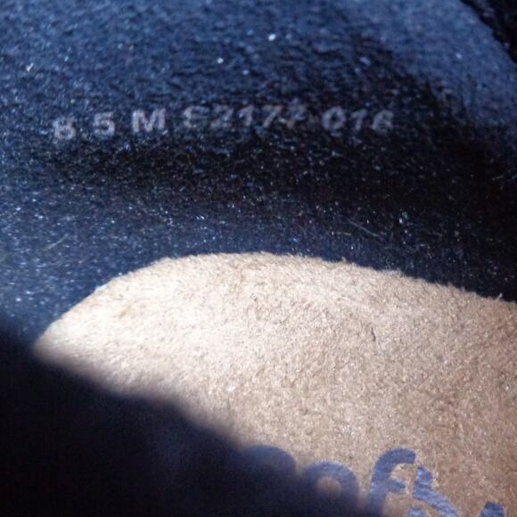 SoftWalk Izzy‎ Black Felt Ankle Bootie Slip On Womens Size 8.5 - Picture 6 of 8